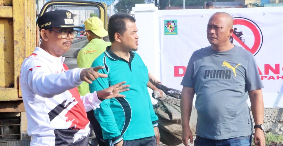 ASN Pemkab Simalungun Marharoan Bolon di Kecamatan Bandar