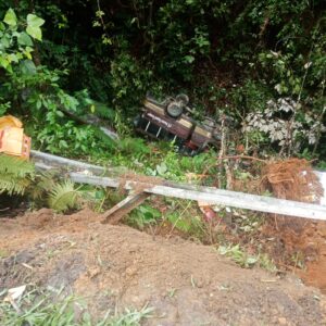 Bus Penumpang Sumatera Tapanuli Transfort Di Taput Terjun Kejurang, 2 Meninggal 11 Luka-Luka 
