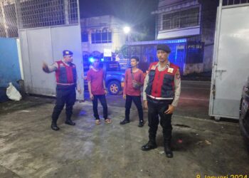 Polres Pematang Siantar Gelar Patroli Kota Presisi Guna Pastikan Objek Vital Kondusif