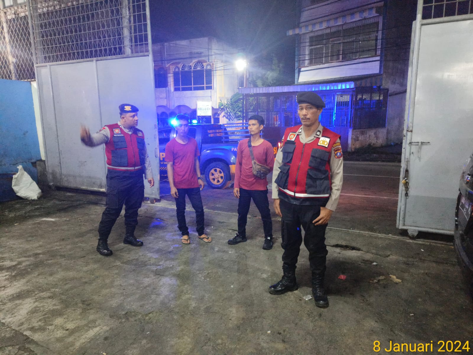 Polres Pematang Siantar Gelar Patroli Kota Presisi Guna Pastikan Objek Vital Kondusif