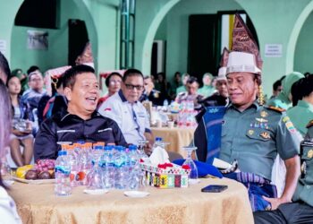 Pisah Sambut Dandenpom I/1 Pematangsiantar, Bupati Ajak Tetap Menjaga Kebersamaan