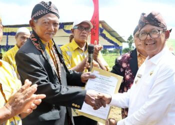 Pelantikan PC PKB Pujakesuma Pematang Bandar dan Bandar Huluan, Wakil Bupati: Suku Jawa Harus Guyup