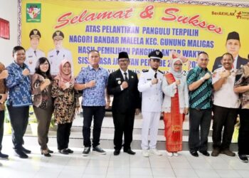 Wabup Simalungun Lantik Pangulu Antar Waktu Sisa Jabatan Periode 2019-2025