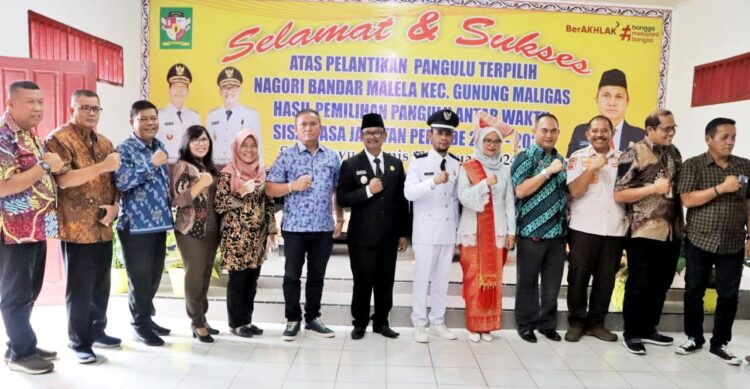 Wabup Simalungun Lantik Pangulu Antar Waktu Sisa Jabatan Periode 2019-2025