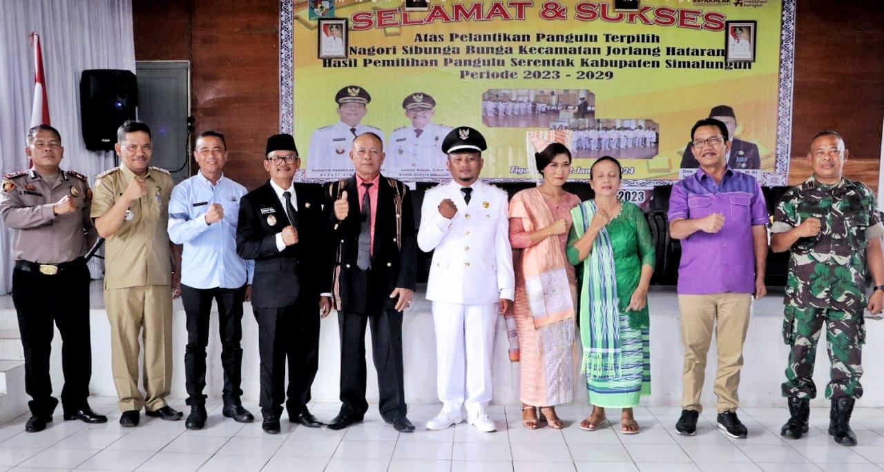 Wabup Simalungun Lantik Pangulu Nagori Sibunga Bunga Periode 2023-2029 Wabup Simalungun Lantik Pangulu Nagori Sibunga Bunga Periode 2023-2029