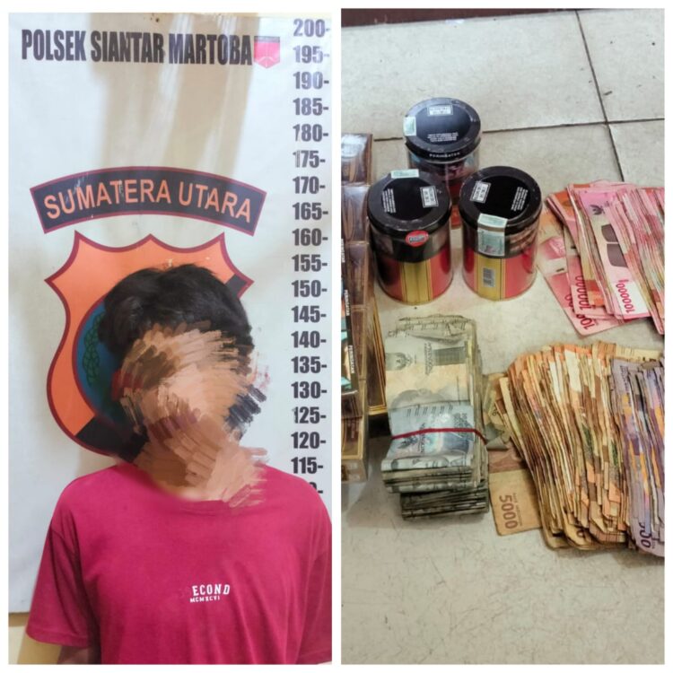 Unit Reskrim Polsek Siantar Martoba Gerak Cepat Ringkus Pelaku Pencurian