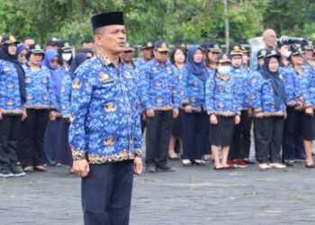 ASN Pemkab Simalungun Laksanakan Upacara Hari Kesadaran Nasional