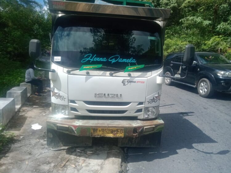 Truck Kontra Sepeda Motor di Desa Hutabulu Taput, Turut Marhalim Pasaribu Tewas di TKP