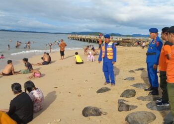 Cegah Kecelakaan Laut, Polairud Polres Sibolga Laksanakan Pengamanan Di Objek Wisata