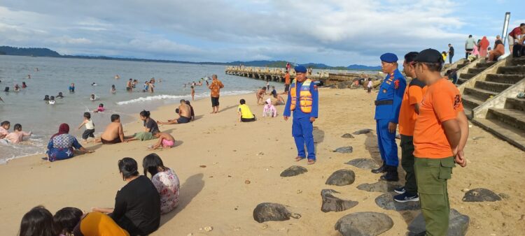 Cegah Kecelakaan Laut, Polairud Polres Sibolga Laksanakan Pengamanan Di Objek Wisata