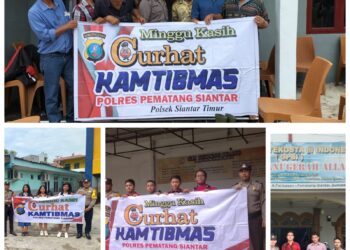 Polres Pematangsiantar Tampung Curhat Warganya Lewat Minggu Kasih