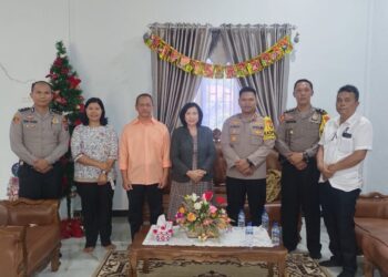Silaturahmi Dengan Tokoh Agama, Kapolres Sibolga Kunjungi Praeses Distrik IX Sibolga, Tapanuli Tengah Dan Nias
