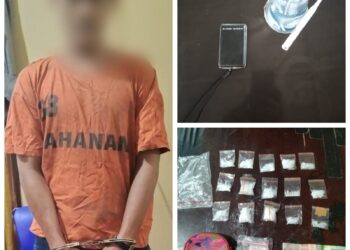 Polres Simalungun Ringkus Pengedar Narkoba di Perdagangan, 41,24 Gram Sabu Disita