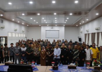 Kapolres Pematangsiantar Hadiri Rakor Stabilitas Kamtibmas Jelang Pemilu 2024