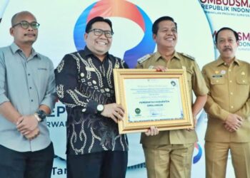 Penilaian Ombudsman RI, Kabupaten Simalungun Peringkat Kedua Untuk Kepatuhan Penyelenggaraan Pelayanan Publik