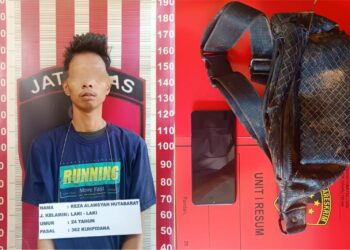 Sat Reskrim Polres Tapteng Tangkap Pelaku Pencurian Saat Resepsi Pernikahan 