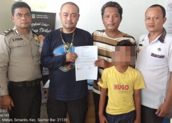 Polsek Siantar Barat Selesaikan Masalah Penganiayaan Anak Melalui Problem Solving