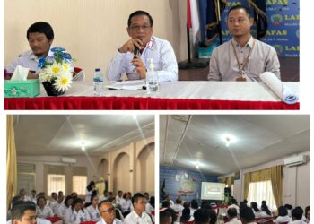 Sukseskan Pemilu Tahun 2024, Lapas Kelas IIA Pematangsiantar Hadirkan KPU Sosialisasi ke Anggota KPPS Lapas 