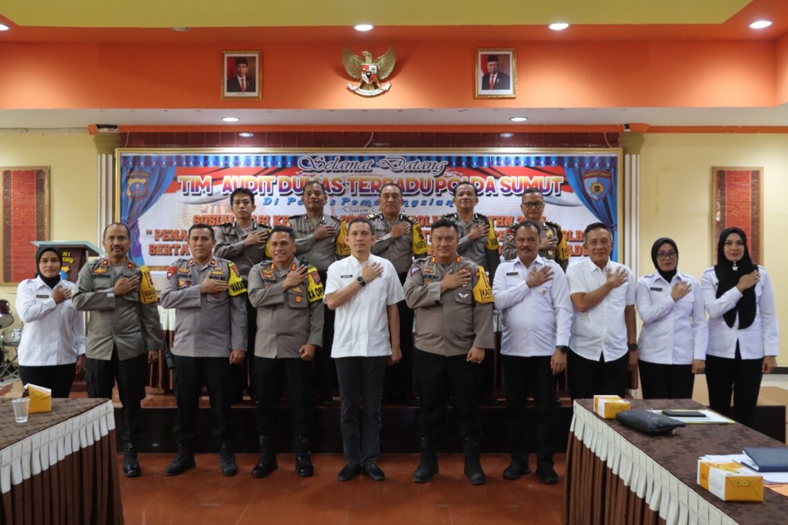 Kapolres Pematangsiantar Terima Kunker Tim Investasi Dumas Terpadu Polda Sumut Kapolres Pematangsiantar Terima Kunker Tim Investasi Dumas Terpadu Polda Sumut