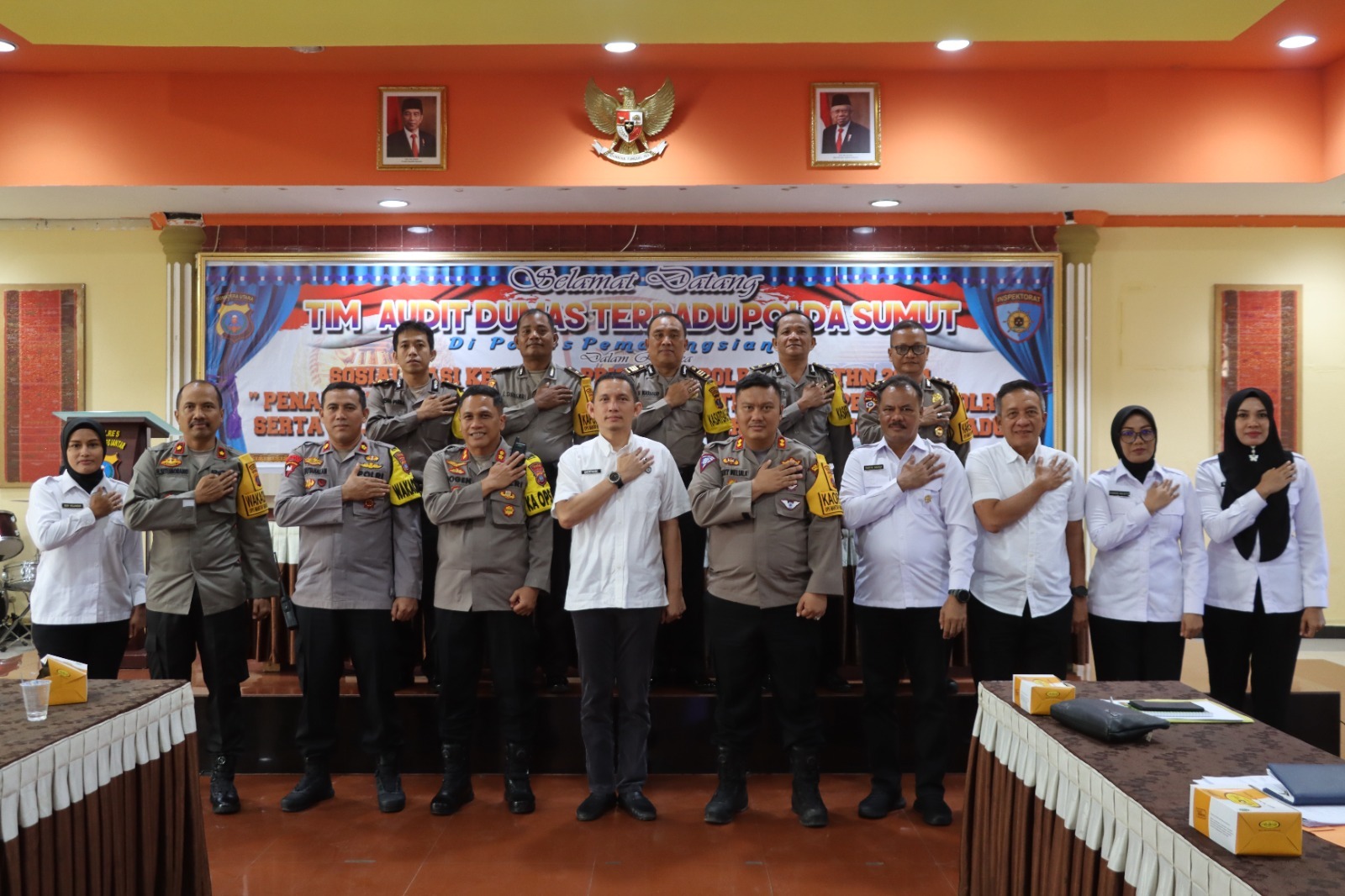 Kapolres Pematangsiantar Terima Kunker Tim Investasi Dumas Terpadu Polda Sumut Kapolres Pematangsiantar Terima Kunker Tim Investasi Dumas Terpadu Polda Sumut