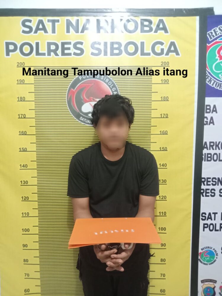 Basmi Narkoba Polres Sibolga Kembali Tangkap Pengedar Sabu Di Hutabarangan