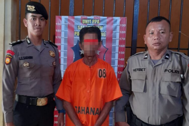 Kepergok Cabuli Bocah 5 Tahun, Ajo Pedagang Sate Diringkus Sat Reskrim Polres Tapteng