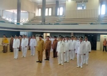 Pj Bupati Sugeng Riyanta Lantik 46 Pejabat Pemkab Tapanuli Tengah