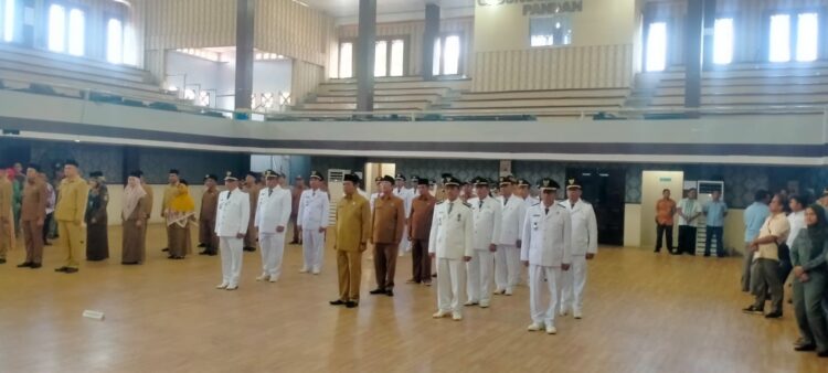 Pj Bupati Sugeng Riyanta Lantik 46 Pejabat Pemkab Tapanuli Tengah