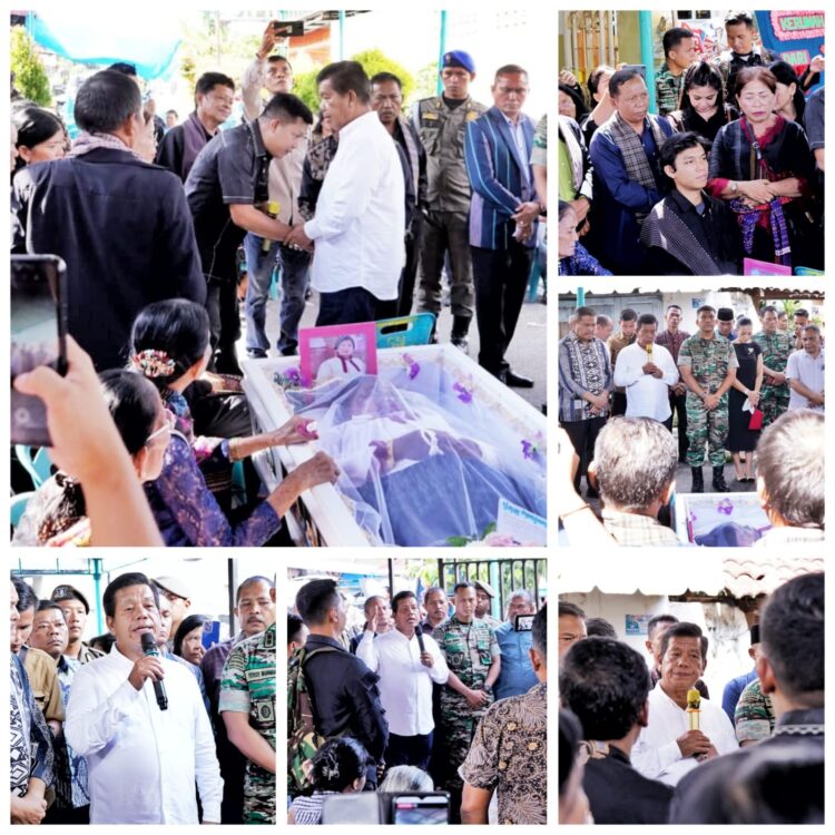 Bupati Radiapoh Sinaga Melayat Ke Rumah Duka Korban Kecelakaan Beruntun di Simalungun 