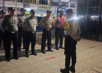 Sat Samapta Polres Siantar Patroli Pos Shelter Ciptakan Situasi Aman Dan Kondusif