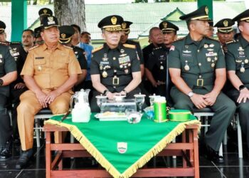 Penutupan Pendidikan Pratama Bintara, Bupati Simalungun: "Berikan Hati Sepenuhnya Untuk Bangsa dan Negara"