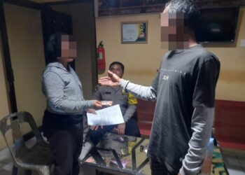 Polsek Siantar Marihat Damaikan Abang Beradik Atas Kasus Pencurian Jagung
