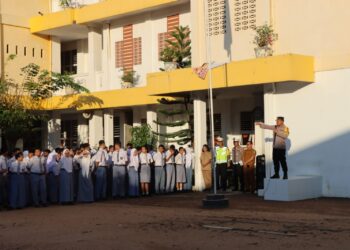 Kapolres Sibolga Sosialisasi Anti Narkoba, Tertib Lalin Serta Kenakalan Remaja di SMA Negeri 3