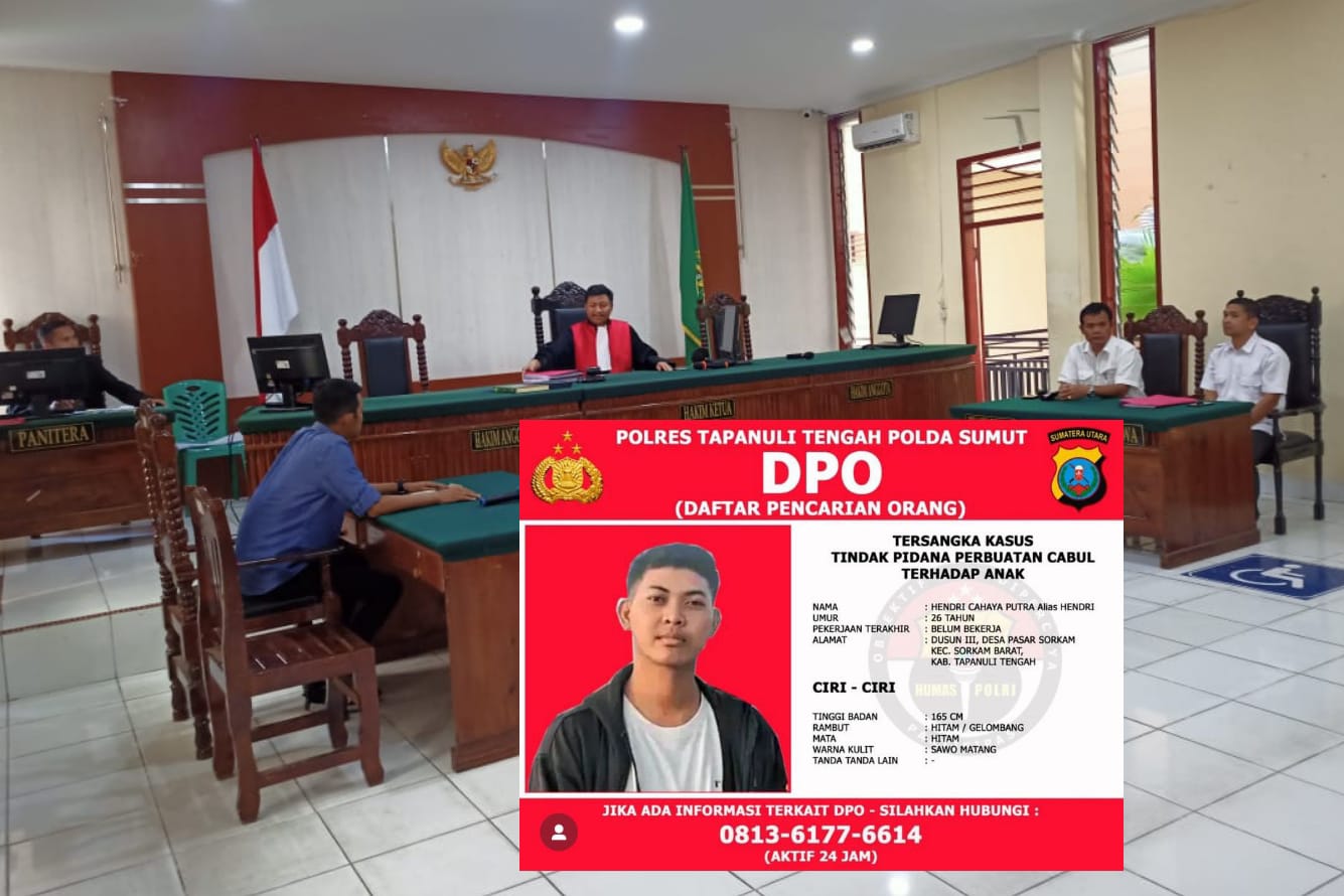 Polres Tapteng Menangkan Sidang Praperadilan Kasus Sodomi di Sorkam 