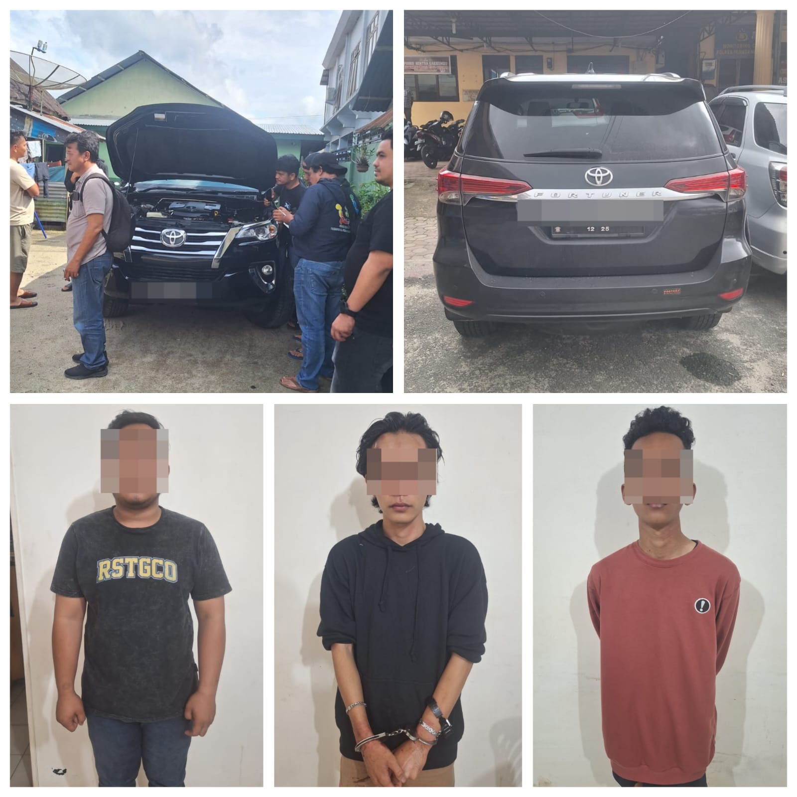 Polres Pematangsiantar Ringkus Komplotan Perampok Mobil Fortuner, 3 Orang Diamankan Polres Pematangsiantar Ringkus Komplotan Perampok Mobil Fortuner, 3 Orang Diamankan