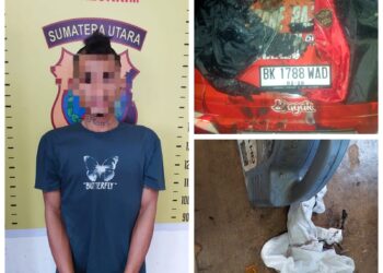 Unit Reskrim Polsek Siantar Utara Tangkap Pelaku Pembakaran Mobil di Bah Tongguran Kiri