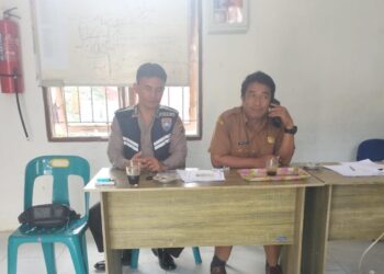 Bhabinkamtibmas Dopar AIPTU Wilson Simatupang Ajak Masyarakat Jaga Kamtibmas 