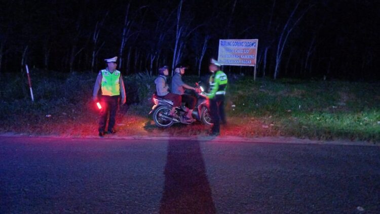 Blue Light Patrol Polres Simalungun Berhasil Wujudkan Kondisi Lalulintas yang Tertib dan Aman