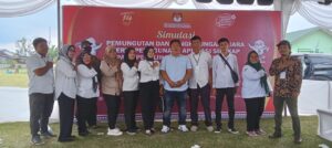 KPU Simalungun Gelar Simulasi Dan Penghitungan Suara Serta Penggunaan Aplikasi Sirekap Pemilu Tahun 2024