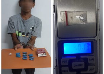 Digerebek Resnarkoba Polres Sibolga, Pria Asal Dolok Tolong Tertangkap Isap Ganja