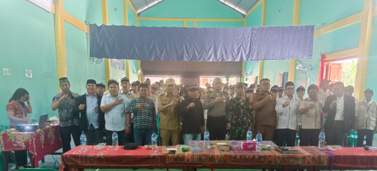 Resmi Dilantik, 161 PTPS Kecamatan Tanah Jawa Ikuti Bimtek