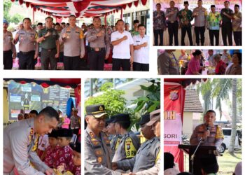 Jelang Pemilu 2024 ,Kapolres Tapteng Ajak Masyarakat Pinang Sori Jaga Ke Kondusifan