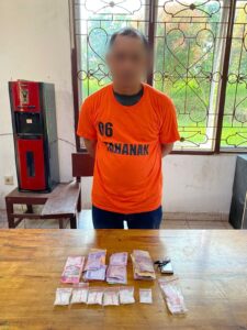 Tubin Bandar Narkoba di Kecamatan Bandar Diringkus, Sat Narkoba Polres Simalungun Sita 53,61 Gram Sabu