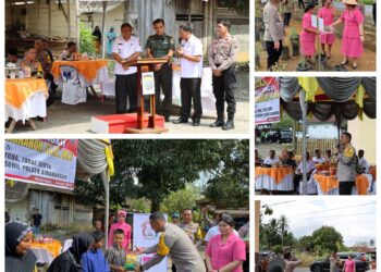 Kapolres Tapteng Himbau Warga Sibabangun Jaga Kamtibmas Jelang Pemilu 2024 