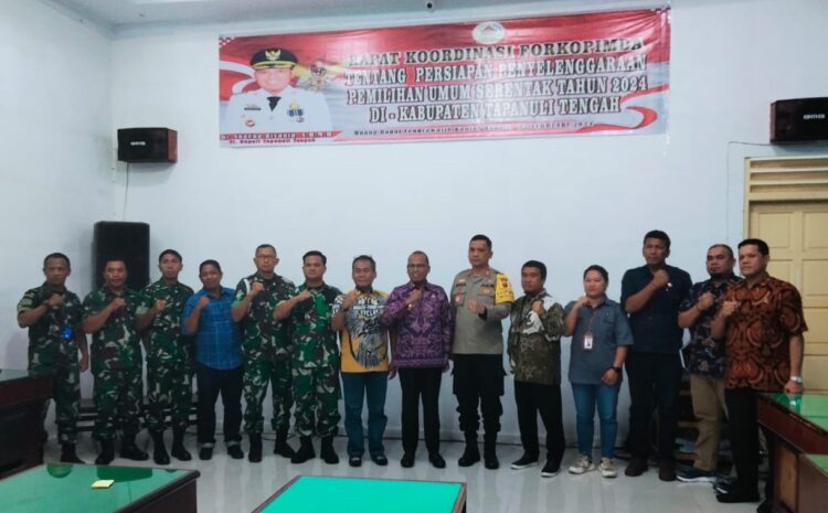 Forkopimda Tapteng Koordinasi Untuk Persiapan Pemilu 2024 Forkopimda Tapteng Koordinasi Untuk Persiapan Pemilu 2024
