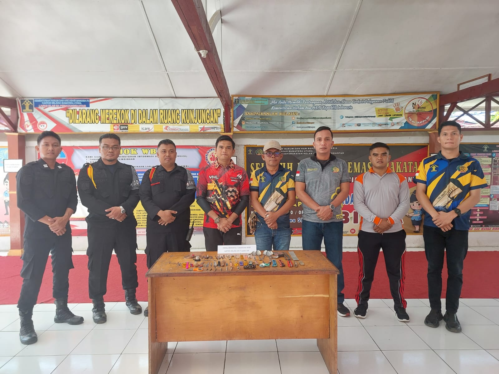 Lapas Kelas IIA Pematangsiantar Rutin Razia Blok dan Kamar WBP