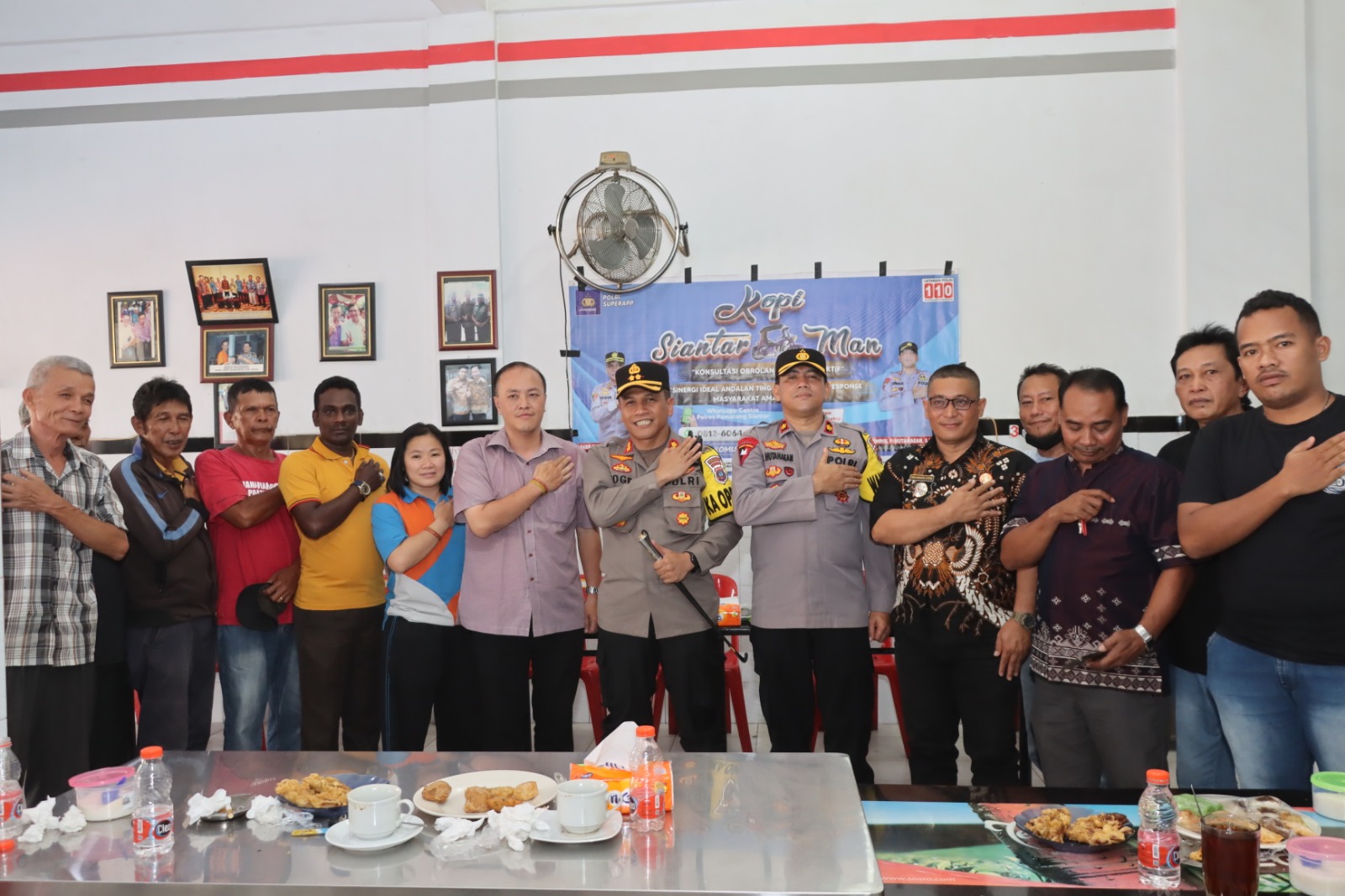 Kapolres Siantar Terima Keluhan Warga  Melalui Curhat Kamtibmas