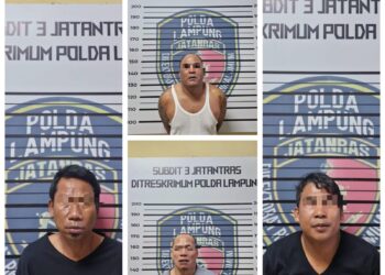 Polres Lampung Barat Berhasil Amankan Empat Pelaku Kejahatan Modus Hipnotis 