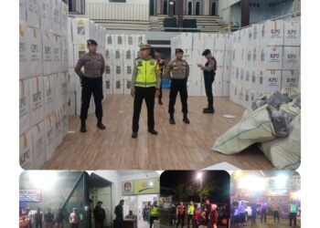Blue Light Polres Tapteng, Jaga Kamtibmas Kondusif di Malam Hari