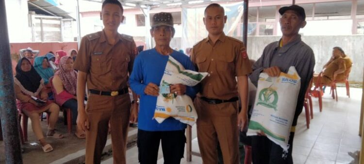 Pekon Kenali Launching Pendistribusian Beras CPP Kepada 343 KPM